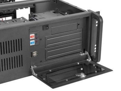 Кутия за сървър Lanberg rackmount server chassis ATX 450/10 19"/4U