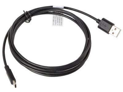 Кабел Lanberg USB-C(M) ->  USB-A (M) 2.0 cable 1.8m, black
