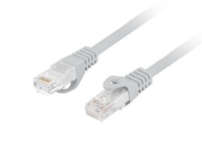 Кабел Lanberg patchcord CAT.6 utp lszh cu 10m grey fluke passed