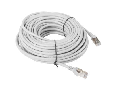 Кабел Lanberg patch cord CAT.5E 20m, grey