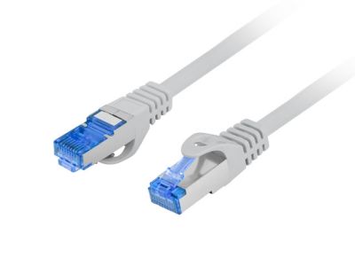 Кабел Lanberg patch cord CAT.6A FTP LSZH CCA 10m Fluke Passed, grey