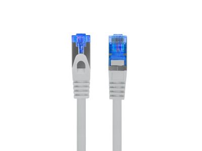 Кабел Lanberg patch cord CAT.6A FTP LSZH CCA 10m Fluke Passed, grey