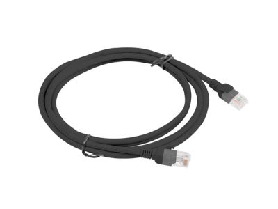 Кабел Lanberg patch cord CAT.6 2m, black