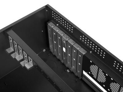 Кутия за сървър Lanberg rackmount server chassis ATX 450/08 19"/4U