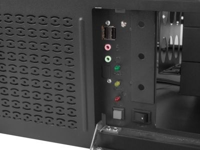 Кутия за сървър Lanberg rackmount server chassis ATX 450/08 19"/4U