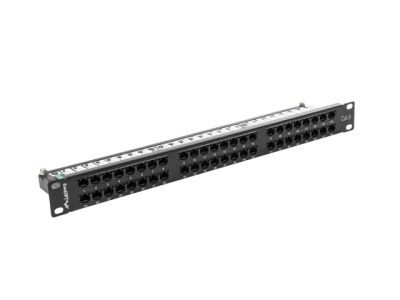 Пач панел Lanberg patch panel 48 port 1U CAT.6, black