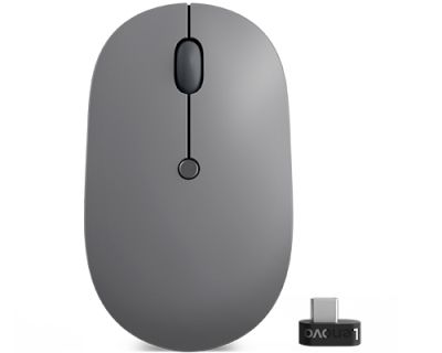 Мишка Lenovo Go USB-C Wireless Mouse (Thunder Black)