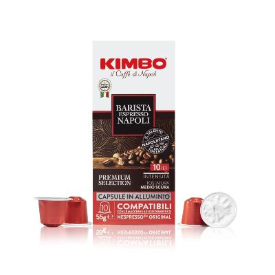 Кафе капсула Kimbo Barista Espresso Napoli 10 бр., съвместими с Nespresso