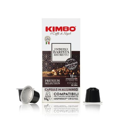 Кафе капсула Kimbo Espresso Barista Ristretto 10 бр., съвместими с Nespresso