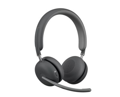 Слушалки Logitech Zone Wireless 2 Headset, Teams - GRAPHITE