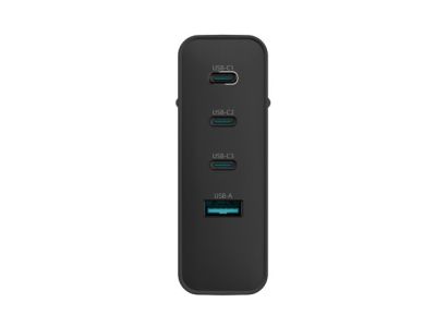 Адаптер Natec USB Charger Ribera 3X USB-C + 1x USB-A 100W, Black