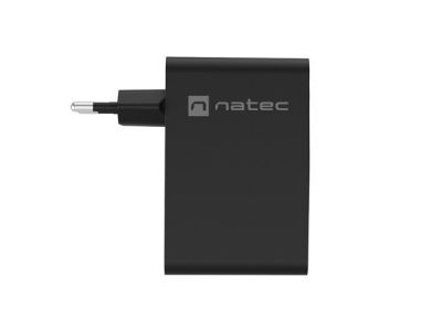 Адаптер Natec USB Charger Ribera 3X USB-C + 1x USB-A 100W, Black