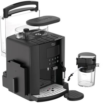 Кафеавтомат Krups EA819N10 ESP Arabika Latte Black EU