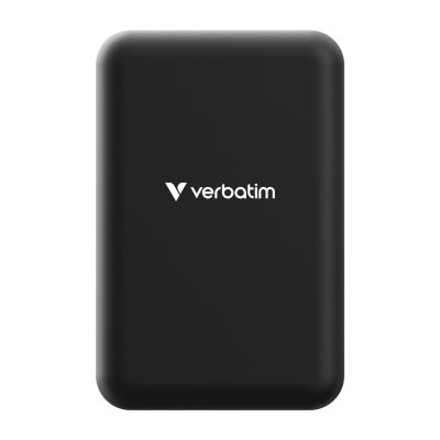 Външна батерия Verbatim Charge 'n' Go Essentials Power Bank Magnetic Wireless 20000mAh Black