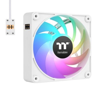 Вентилатор Thermaltake CT140 EX ARGB Sync PC Cooling Fan 3 Pack Magnetic Connect White