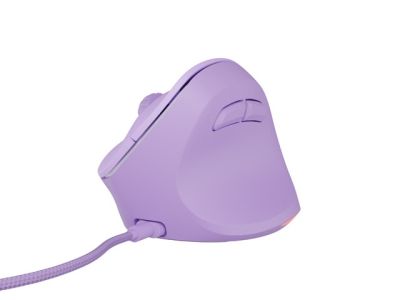Мишка Natec Vertical Mouse Crake 2 Pro 12800DPI Optical Pure Lavander