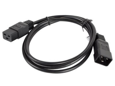 Кабел Lanberg EXTESION CABLE IEC 320 C19 / C20 1.8m VDE, black