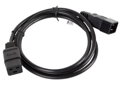 Кабел Lanberg EXTESION CABLE IEC 320 C19 / C20 1.8m VDE, black