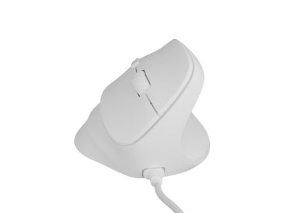Мишка Natec Vertical Mouse Crake 2 Pro 12800DPI Optical White