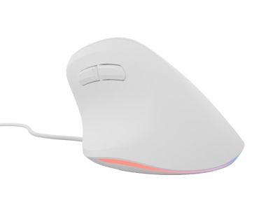 Мишка Natec Vertical Mouse Crake 2 Pro 12800DPI Optical White