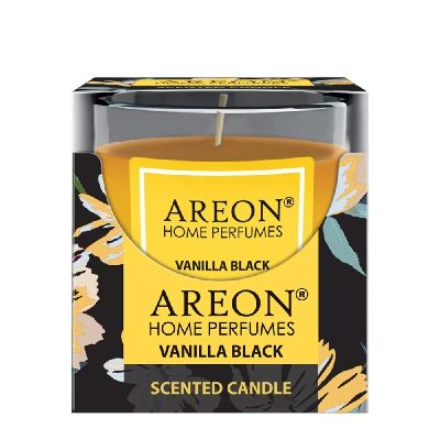 Ароматна свещ Ареон Черна Ванилия 120 g