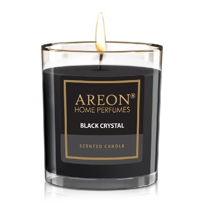 Ароматна свещ Ареон Черен Кристал 120 g