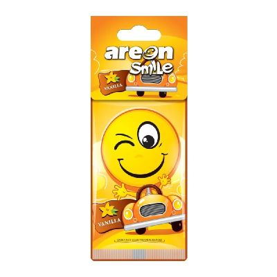 Ароматизатор за кола Ареон Smile Ванилия, хартиен