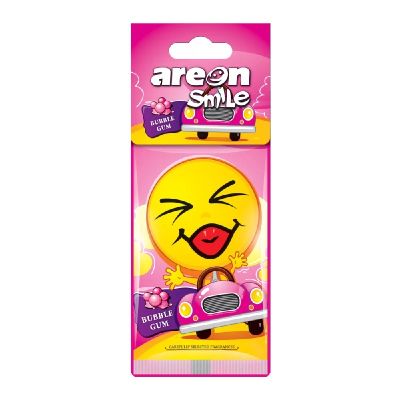 Ароматизатор за кола Ареон Smile Дъвка, хартиен