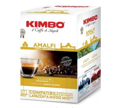 Кафе капсула Kimbo Amalfi 50 бр., съвместими с A Modo Mio