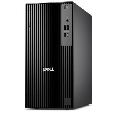 Настолен компютър Dell Pro Tower QCT1255, AMD Ryzen 5 8600G (16 TOPS NPU, 6 cores, up to 5.0GHz), 16 GB: 2 x 8 GB, DDR5, up to 4800 MT/s, 512GB SSD, Integrated Graphics, 8x DVD+/-RW, Bulgarian Keyboard&Mouse, 180W, Win 11 Pro, 3Y PS