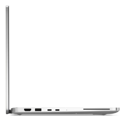 Лаптоп Dell Pro 14 Plus PB14250, Intel Ultra 7 266V vPro (48 TOPS NPU, 8 cores, up to 5.0 GHz), 14, FHD+, 300 nit, 45% NTSC, AG, 16 GB: LPDDR5x, 8533 MT/s (onboard), 512 GB SSD, Integrated Intel graphics, 5MP+IR Cam, Wi-Fi 7, FPR, Backlit Kb, Win 11 Pro, 