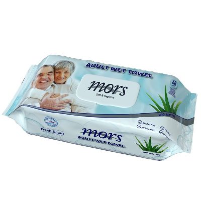 Мокри кърпи Mors Adult, 60 бр. в плик