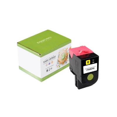 Тонер касета Static Control Yellow Lexmark 71B20Y0 SUPER PREMIUM Съвместим консуматив, стандартен капацитет 2 300 стр.