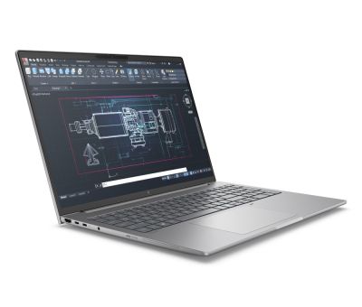Лаптоп HP ZBook 8 G1i AI 16" Pike Silver, Ultra 7 265H(up to 5.3Ghz/24MB/16C), 16" WQUXGA AG 500nits 120Hz, 64GB 5600Mhz 2DIMM, 2TB PCIe SSD, WiFi 7+BT 5.4, FPR, Smart Card Reader, NVIDIA RTX 500 Ada 4GB, Backlit Kbd, 8C Batt, Win 11 Pro, 3Y Offsite