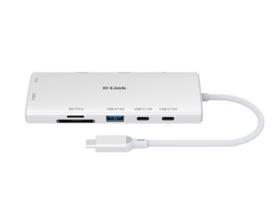 USB хъб D-Link 10-in-1 USB-C Hub