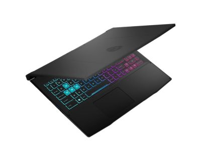Лаптоп MSI Katana 15 B13VFK, i7-13620H (10C/16T, up to 4.90GHz, 24 MB), GeForce RTX 4060 8GB GDDR6 233 AI TOPS, 15.6" QHD (2560x1440), 165Hz, IPS-Level, 16GB RAM 2x8 (5200)MHz, 512GB PCIe Gen4x4 SSD, WiFi 6E, BT5.3, 4-Zone RGB Kbd, NO OS, 53.5 Whrs, 2.25 