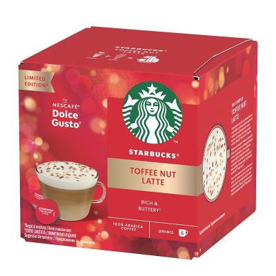 Кафе капсула STARBUCKS® Toffee Nut Latte 12 бр., съвместими с Dolce Gusto®