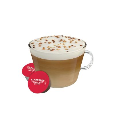 Кафе капсула STARBUCKS® Toffee Nut Latte 12 бр., съвместими с Dolce Gusto®
