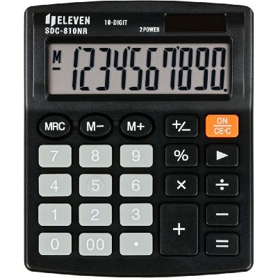 Калкулатор Eleven SDC 810N Настолен, 10-разряден