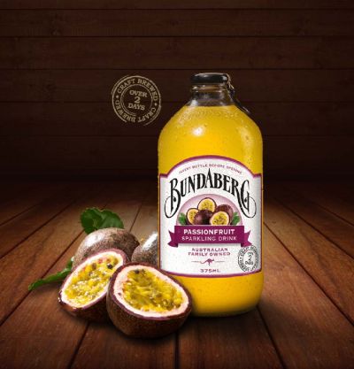 Безалкохолна напитка Bundaberg Passionfruit 375 ml