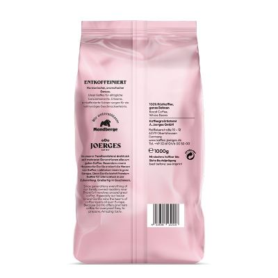 Кафе Gorilla Espresso Decaffeinato, на зърна, 1 kg