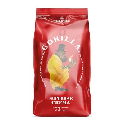 Кафе Gorilla Superbar Crema, на зърна, 1 kg