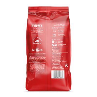 Кафе Gorilla Superbar Crema, на зърна, 1 kg