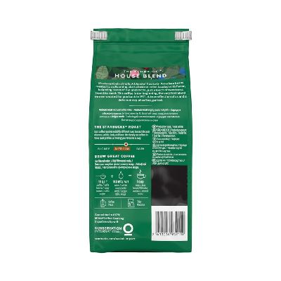 Кафе Starbucks House Blend, мляно, 2x200 g