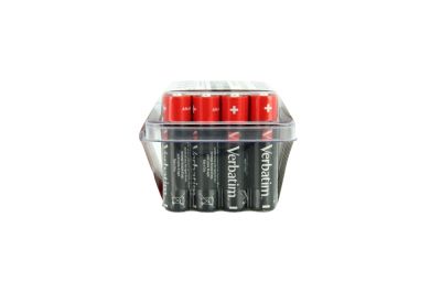 Батерия Verbatim ALKALINE BATTERY AAA 24 PACK (BOX)