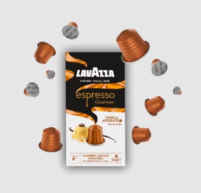 Кафе капсула Lavazza Espresso Gourmet Vanilla Affogato Nespresso 10 бр., съвместими с