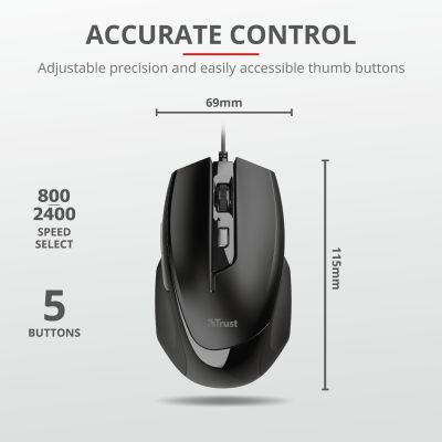 Мишка TRUST Voca Comfort Mouse