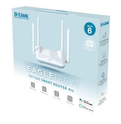 Рутер D-Link Eagle Pro AI AX1500 Smart Router