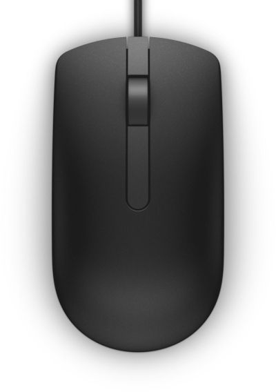 Мишка Dell MS116 Optical Mouse Black