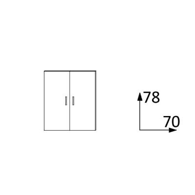 Врати D1 Ниски, 2 бр.